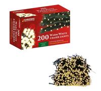 Christmas Workshop 200 LED Warm White Chaser Lights