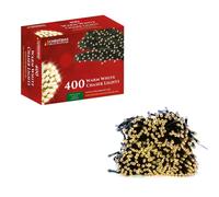 Christmas Workshop Warm White Ultra Bright LED String Chaser Lights - 400 LED