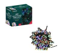 Christmas Workshop 400 Multi-Colour Timer Lights