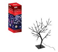 The Christmas Workshop 70470 45cm Blossom Tree / 48 Bright White Lights/Energy Efficient LEDs/Mains Operated/Steady On Light Pattern