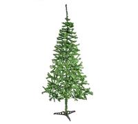 The Christmas Workshop 74080 6ft Traditional Artificial Tree | Indoor Christmas Decoration | Includes Sturdy Plastic Base | 400 Tips, Green
