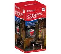 CHRISTMAS WORKSHOP 71899 Santa on Ladder Lights - 3 m, White