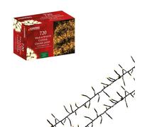 Christmas Workshop 720 LED Warm White Chaser Cluster Light