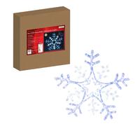 Christmas Workshop 9m LED Blue/White Snowflake Rope Light Silhouette