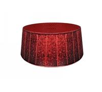 Glossy Christmas Tree Skirt - Red
