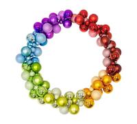 Christmas Workshop Rainbow Bauble Garland