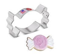 Christmas Wrapped Candy Cookie Cutter 9.5 cm, Made in USA by Ann Clark