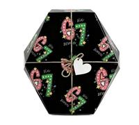 Christmas Wrapping Paper - Party Decorations forFestivals, Gift Paper Roll for The Holidays | Decorative Wrapping Sheets for Birthday Festival, Gathering, Stocking Fillers forChildren, Adults, Friends