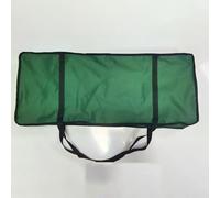 Christmas Wrapping Paper Storage Bag, Organizer with Adjustable Handles, for Under Bed Storage, 82 x 13 x 34 cm Black Dark Green(Green)