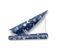CHRISTMAS WRAPPING PAPER TOTTENHAM HOTSPUR FC CHRISTMAS WRAP FOR GIFTS FOOTBALL 2 SHEETS 2 TAGS WRAP