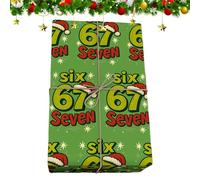 Christmas Wrapping Paper - Vintage Christmas Decoration Hilarious | 67 Pattern Festive Wrapping Paper - For Christmas Sock Fillers And Birthdays And Events And Celebrations And Parties And Festivals