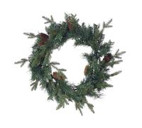 Beliani Christmas Wreath Kamerun 60 Cm Green