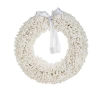 Christmas Wreath ARESJON 40 cm White
