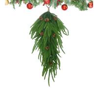 Christmas Wreath - Artificial Large - Pine Cones Christmas Wreath for the Front Door | For Indoor and Outdoor Use Living Room Bedroom Office