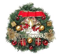 Christmas wreath， Artificial TreeSimulation Bells Snowflakes Hanging Ornament Garland