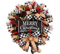 Christmas wreath Autumn wreath 50cm Window, door and wall decorations Christmas wreath diameter: 45cm (Size: B)