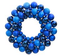 Christmas Wreath Blue 45 cm Polystyrene
