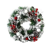Christmas wreath Christmas Wreath Door Decoration Autumn Door Wreath Handmade Floral Santa Decor Merry Christmas Decorations For Home，Christmas Wreath