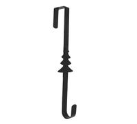 Christmas Wreath Hook,Metal Over The Door Christmas Wreath Hook - Heavy Duty Home Offices Ornament for Porch Easter Halloween Spring Indoor Outdoor