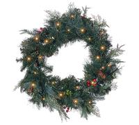 Christmas Wreath LED ELBRUS Green 60 cm