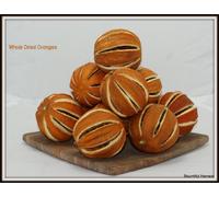 Christmas Wreath Making Supplies, Potpourri, Perfect for Decorative Wreaths, Christmas Crafting or Christmas Pot Pourri - (Whole Orange, 500g)