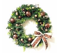 Christmas Wreaths for Front Door, Christmas Wreath with Lights, Prelit Artificial Christmas Wreaths,Bright Christmas Indoor & Outdoor Holiday Decoration
