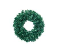 Christmas Wreaths for Front Door - Real Touch Pine Wreath - Large Artificial Green Wreaths,for Outdoor Indoor Wall Tree Table Farmhouse Holiday Wedding Birthday Party Decorations (H)