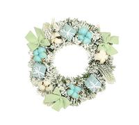 Christmas Wreaths Garlands Decoration Christmas Wreaths for Front Door Flocking and Snow Sprinkling Green Artificial Christmas Wreat The New