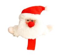 Christmas Wrist Slap Bracelet - Christmas Plush Slap Bracelets, Cute Doll Bracelet | Santa Claus Snowman Snap Bracelet, Funny Belts, Fare riferimento alla descrizione, Plush+Velvet, Please refer to