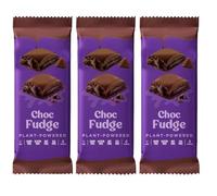 Christmas XL Chocolate Bars - Choc Fudge & Birthday Cake Flavour Centres - 127g Bars with Vanilla, Fudge & Sugar Decorations - Perfect for Gifting & Stocking Stuffers - Nm (3 x Bar, Choc Fudge)