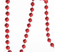 Christmas / Xmas Bead Chain - Garland 2.7m - RED ideal for Tree Room Decorations or art & craft by Concept4u