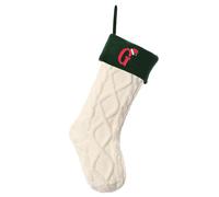 Christmas Xmas Tree Bauble Stocking Hanger Alphabet Ornament For Holiday Fireplace Mantel