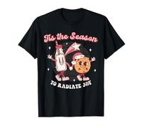 Christmas Xray Tech Radiology Retro Xmas Radiologist Groovy T-Shirt