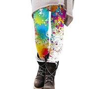 Christmas Yoga Pants for Women High Waist Womens Casual Printed High Waist Leggings Hip Lift Fitness Sports Leggings Yoga Pants Yoga Pants Fleece Lined White