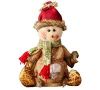 Christmas Zipper Present Bags, 3D Doll Decoration Present Pouch, Reusable Santa Snowman Do-ll Christma Giftss Bags, Cartoon Do ll Ba g Christmas Candy B. For Party And Festival Candy Holiday Treat