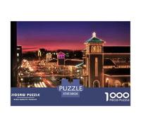 ChristmasLightedCity Secure Fitting Pieces Choice for Birthdays, Anniversaries And Special Occasions 38x26cm/1000pcs