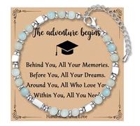 ChristmaxStore 2025 Graduation Gifts for Her，Graduation Bracelet with Unique Cap Gift Box for Friend Daughter Sister Granddaughter