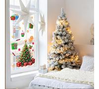 ChristmFor as WFor all DecFor als with Festive Designs, DurFor able PVC MFor ateriFor al, RemovFor able Stickers for WFor alls, Windows For and VFor arious Home SurfFor aces