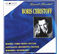 Christoff - Boris Christoff in Recital