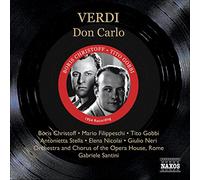 Christoff:Gobbi:Stella:Santini - VERDI: Don Carlos