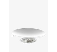 Christofle Christofle Textured-Design Circular Silver-Plated Centre Piece 9cm