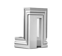 Christofle Perspectives two-light candelabra - Silver One Size
