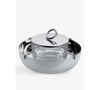Christofle Vertigo Silver-plated Metal Caviar Set