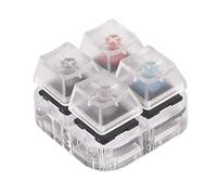 Christol 4 for Key Caps Testing Tool Cherry MX Switches Keyboard Tester Kit Clear Keycaps Sampler PCB Mechanical Keyboard