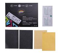 Christol Black Mouse Skin Mice Anti-slip Grip Tape DIY Version For Gaming Mouse Grip Upgrade Moisture Wicking Easy to use 13x10cm