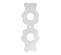 Christol Cutting Knife Bear Lollipop Chocolate Holder Metal Cutting Dies DIY Stamps Crafts Template Mold Stencils for Embossing Scrapbooking