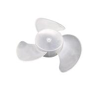 Christol Plastic Fan Blade Small Power Mini Plastic Fan Blade 3 Leaves For Hairdryer Motor