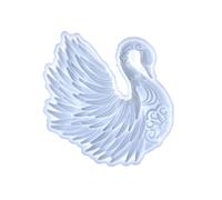 Christol Swan Mold Large Animal Resin Mold 3D Animal Silicone Mold for Wall Decoration Home Office Bedroom Desktop Ornaments Jewelry Making