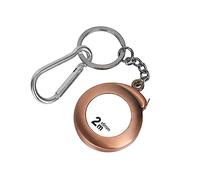 Christol Tape Measure Keychains Functional Mini Retractable Measuring Tape Keychains 2M Stainless Steel Tape Measure Durable