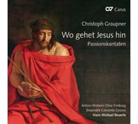 Christoph Graup Christoph Graupner: Wo Gehet Jesus Hin: Passion (CD) (US IMPORT)
